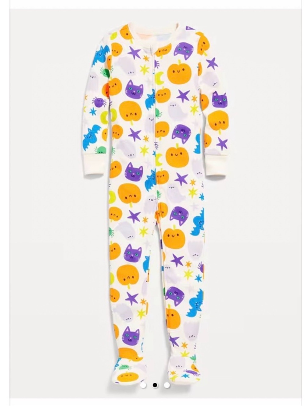 Old Navy Halloween Footed Pajamas 12-18 Months